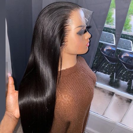 Human Hair 13*6 Body Wave HD Lace Frontal Wig - M'Squared Beauty