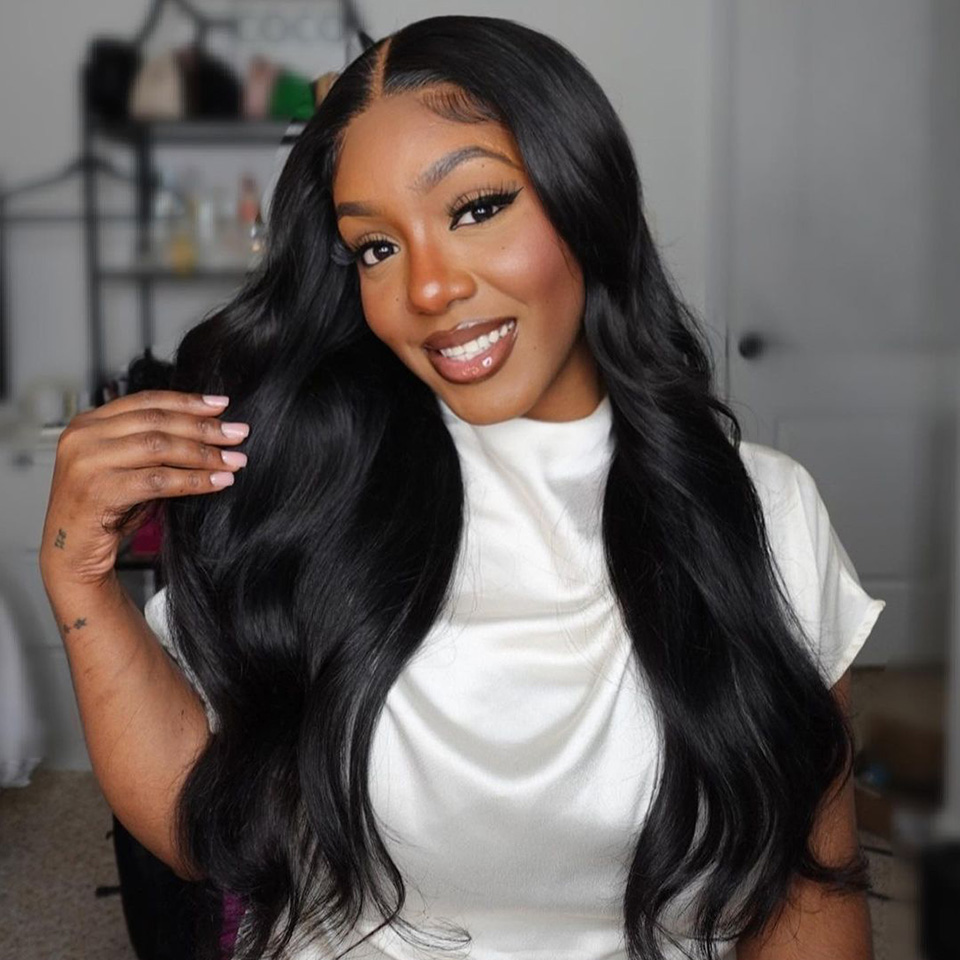 Pre-bleached Knots Glueless Body Wave Wig Human Hair 13×4 13×6 HD Lace Wig  - Mscoco Hair